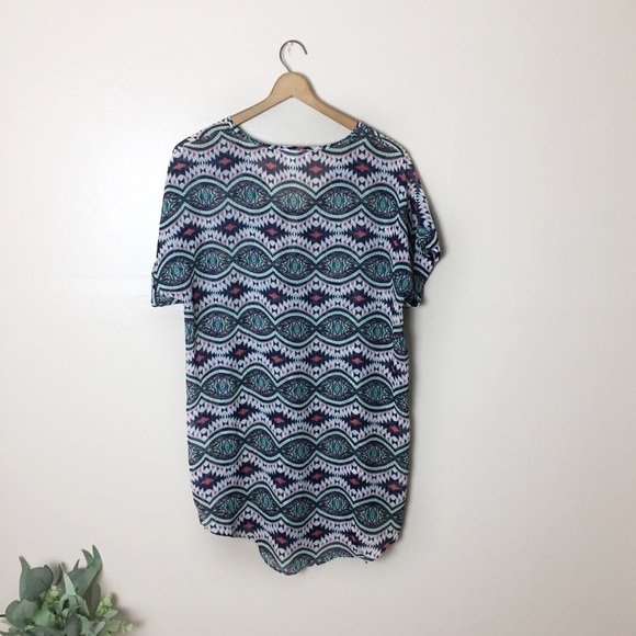 [Francesca’s] Aztec Boho Print Swim Coverup - Picture 6 of 7